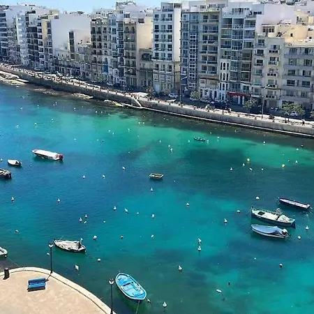 2 Bedrm Duplex Ph Spinola Bay * San Ġiljan
